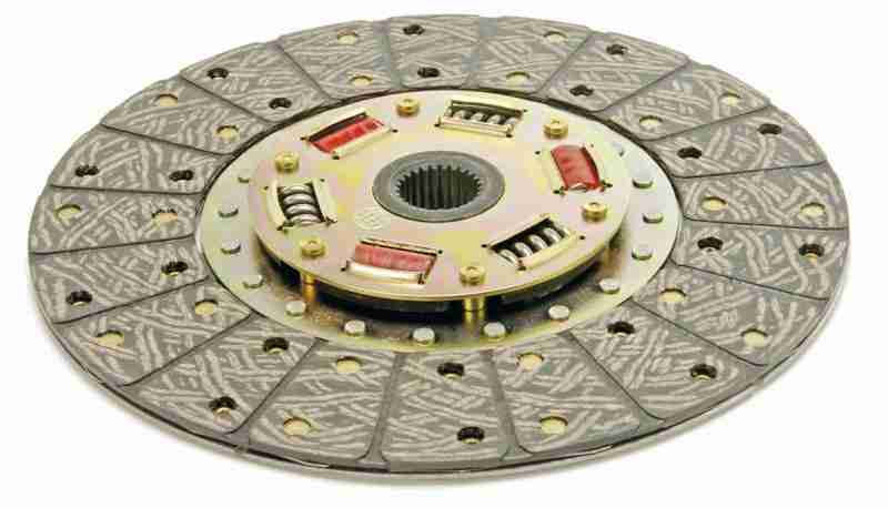 McLeod Disc 11 x 1 x 23 Metric Spline Aluminum Back Organic Clutch Disc