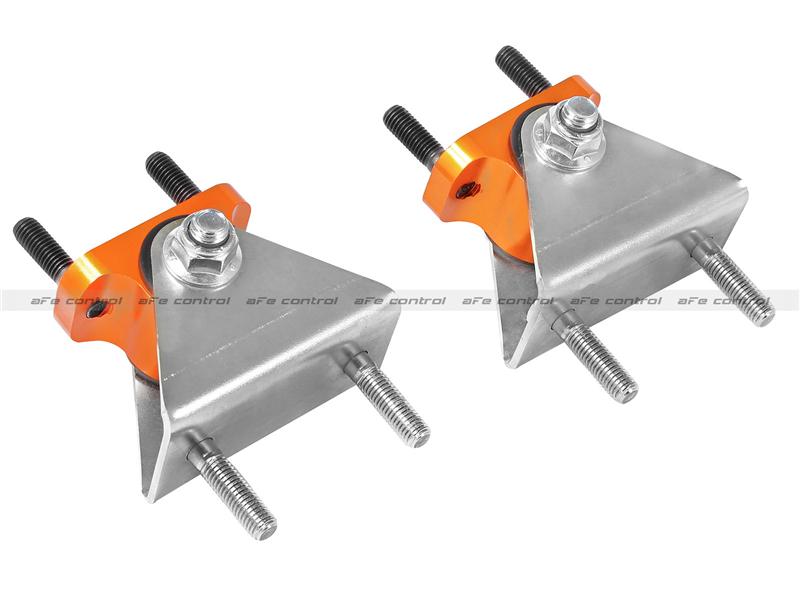 aFe Control PFADT Series Transmission Mount Set; Chevrolet Corvette (C6) 05-13 Orange - Image 9