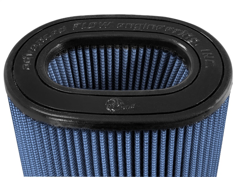 aFe MagnumFLOW Air Filter Pro 5 R 6.75inX4.75in F x 8.25inX6.25in B (INV) x 7.25X5in T (INV) x 9in - Image 2