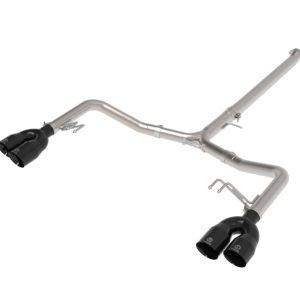 aFe Takeda 21-24 Kia K5 GT L4-2.5L (t) SS Axle-Back Exhaust System w/ Black Tips