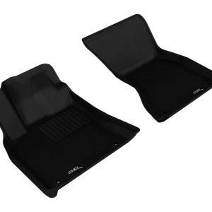 3D MAXpider 2014-2019 Porsche Macan Kagu 1st Row Floormat - Black