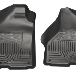 Husky Liners 03-12 Dodge Ram 1500/2500/3500 Series Regular/Quad Cab WeatherBeater Black Floor Liners