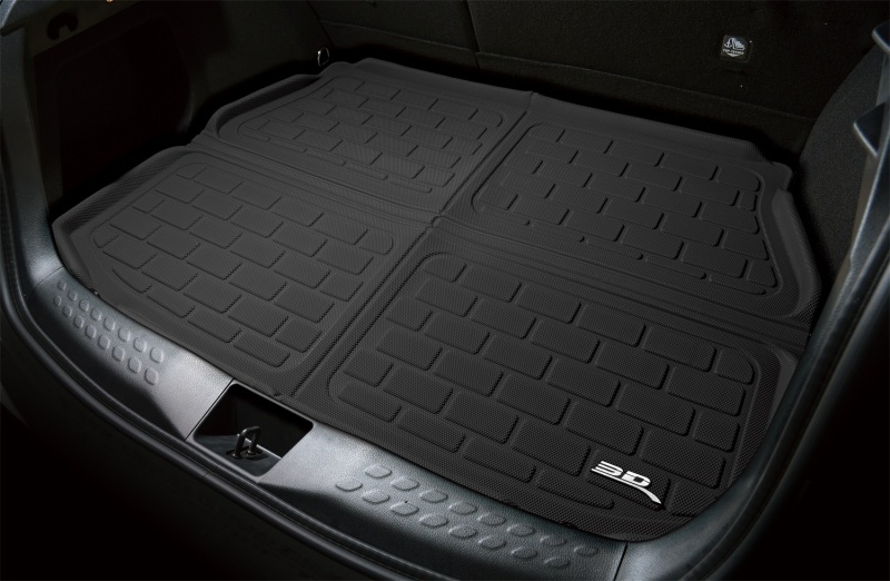3D MAXpider 15-20 Chevrolet Suburban / GMC Yukon Xl Kagu Black Behind 2Nd Row Stowable Cargo Liner - Image 2
