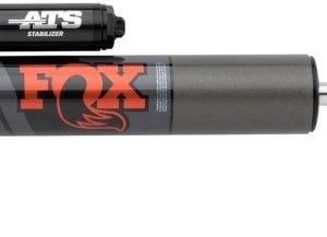 Fox 2007+ Jeep JK 2.0 Factory Series ATS Steering Stabilizer 22.15in Ext L - Orange Heritage Logo