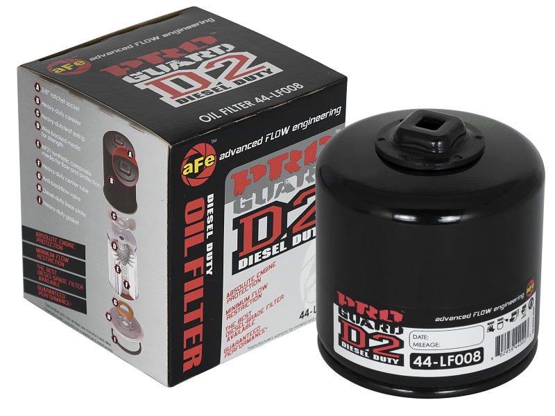 aFe Pro GUARD D2 Oil Filter 93-11 Ford Gas Trucks V8 4.6L/5.4L/5.8L (4 Pack) - Image 8