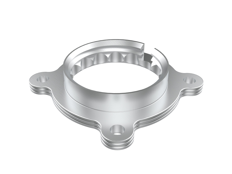 aFe 15-19 Subaru Outback H6 3.6L Silver Bullet Throttle Body Spacer Kit - Image 3