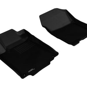 3D MAXpider 2012-2016 Honda CR-V Kagu 1st Row Floormat - Black
