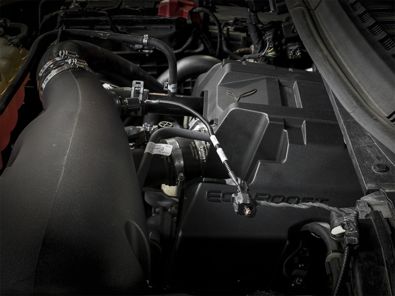 aFe Magnum FORCE 18-19 Ford F-150 V6-2.7L (tt) Cold Air Intake IAT Harness Extension - 12in - Image 2
