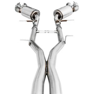 AWE Tuning 16-19 Chevy Camaro SS Non-Res Cat-Back Exhaust -Touring Edition (Quad Chrome Silver Tips)
