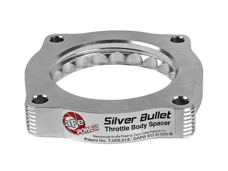 aFe Silver Bullet Throttle Body Spacers TBS BMW 335i (N54) 07-11 135i/535i 08-10 L6-3.0L (tt) - Image 5