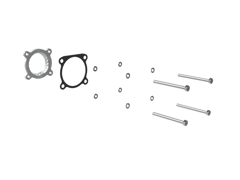 aFe 21-24 Lexus IS350 3.5L V6 Silver Bullet Throttle Body Spacer - Image 2