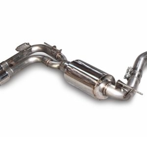 AWE Tuning BMW F3X N20/N26 328i/428i Touring Edition Exhaust Quad Outlet - 80mm Diamond Black Tips