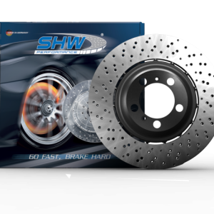 SHW 10-11 Porsche 911 GT3 3.8L w/o Ceramics Left Rear Drill-Dimp LW Brake Rotor (99735240598)