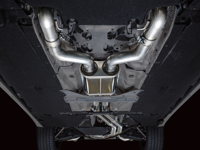 AWE Tuning 19-23 Audi C8 S6/S7 2.9T V6 AWD Touring Edition Exhaust - Diamond Black Tips - Image 6
