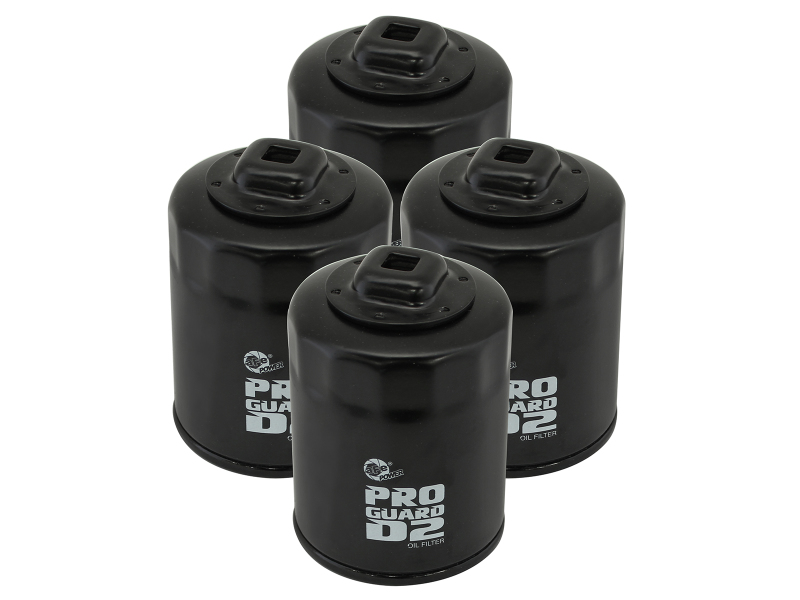 aFe Pro GUARD D2 Oil Filter 99-14 Nissan Trucks / 01-15 Honda Cars (4 Pack) - Image 2