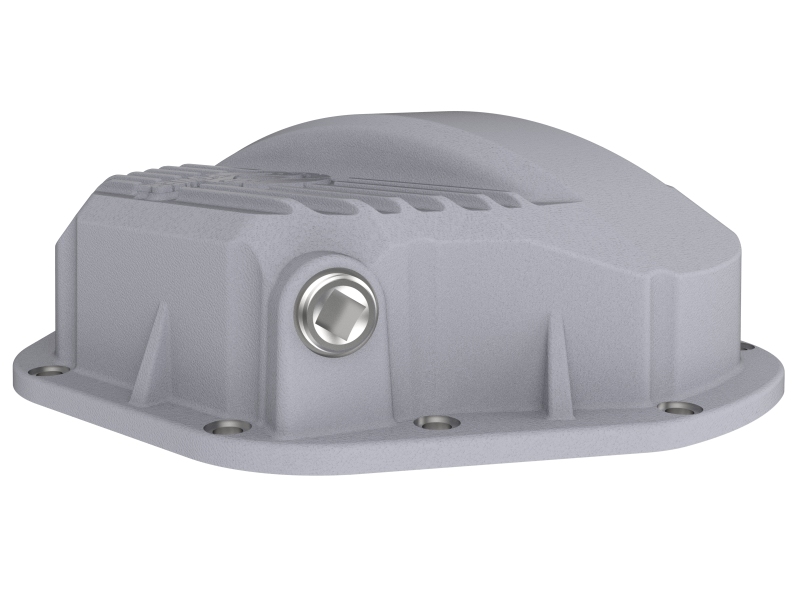 aFe Rear Differential Cover (Raw; Street Series); Dodge Diesel Trucks 94-02 L6-5.9L (td) - Image 8