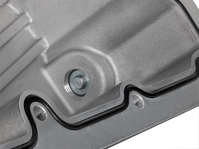 AFE Pro Series Engine Oil Pan Black w/Machined Fins; 11-16 Ford Powerstroke V8-6.7L (td) - Image 3