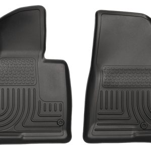 Husky Liners 13-15 Hyundai Sante Fe GLS/Limited WeatherBeater Front Row Black Floor Liners
