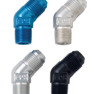 Fragola -3AN x 1/4 NPT Adapter - Black