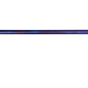 Torque Solution Subaru 08-21 WRX/STI Strut Brace - Titanium Burnt Purple / Blue