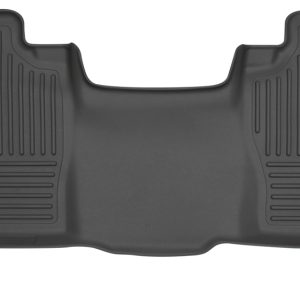 Husky Liners 13-16 Lexus LX570 / 13-16 Toyota Land Cruiser WeatherBeater 2nd Row Black Floor Liners