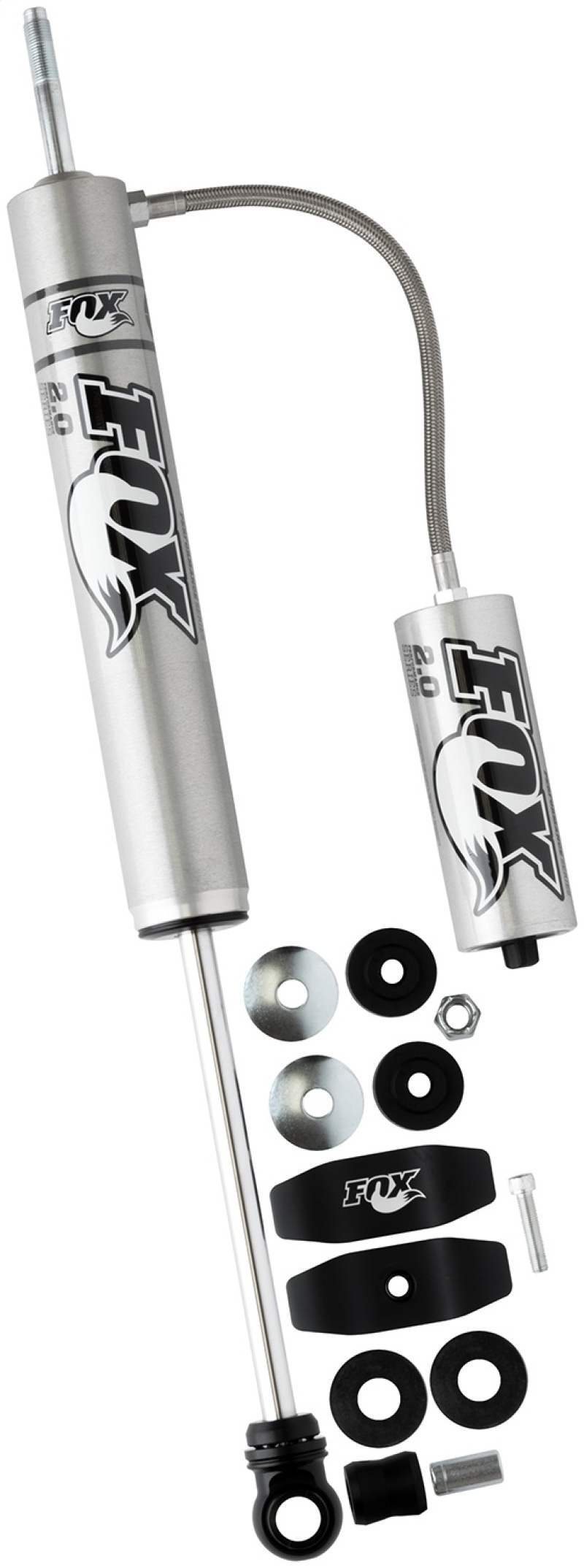 Fox 03+ 4Runner 2.0 Performance Series 9.1in Smooth Body Remote Reservoir Rear Shock / 0-1.5in. Lift - Image 3