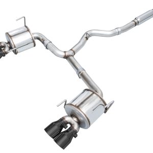 AWE Tuning 2022+ VB Subaru WRX Touring Edition Exhaust - Diamond Black Tips