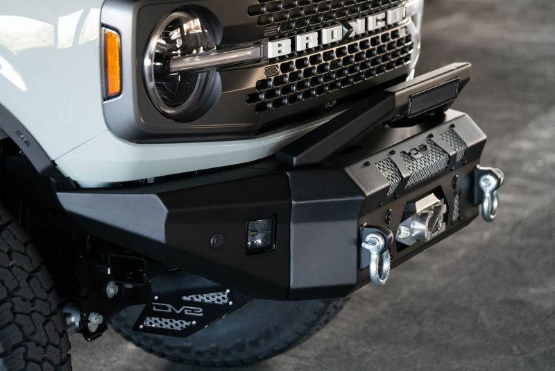 DV8 Offroad Bull Bar Add-On For DV8 Ford Bronco Bumpers - Fits 13in Elite Series Light Bar - Image 3