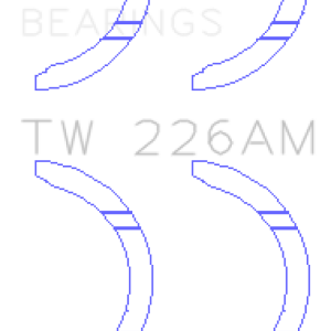 King Engine Bearings Toyota 3SGTE Thrust Washer Set