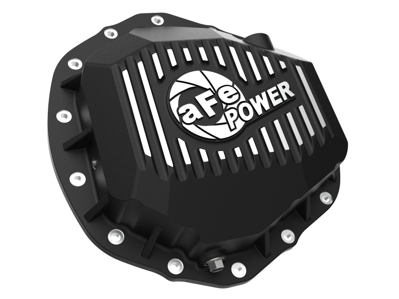 aFe Street Series Rear Differential Cover Black w/ Machined Fins 19-20 Ram 2500/3500 - Image 3