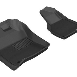 3D MAXpider 2012-2020 Dodge Ram 1500 Crew/2500/3500 Crew/Mega Kagu 1st Row Floormat - Black