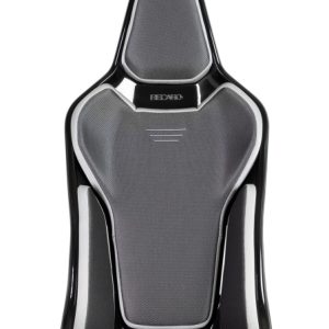 Recaro RCS Ergonomic Seat - Black/Silver Glass Mesh (3 Point Belt)