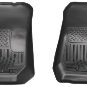 Husky Liners 07-12 Jeep Wrangler WeatherBeater Black Floor Liners