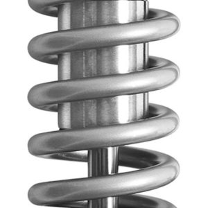 Fox 2005 Tacoma 2.5 Factory Series 4.94in. IFP Coilover Shock Set w/UCA - Black/Zinc