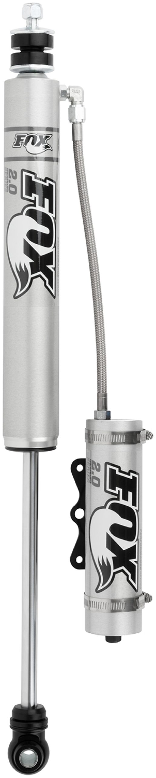Fox 05+ Ford SD 2.0 Performance Series 10.1in. Smooth Body Remote Res. Front Shock / 4-5in. Lift - Image 4