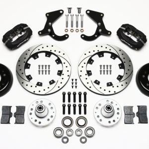 Wilwood Forged Dynalite Front Kit 12.19in Drilled 55-57 Chevy