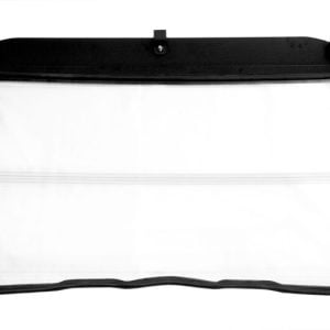 Seizmik 10-14 Polaris 400-570 Ranger Mid-Size - 1.75 in. Versa-Fold Windshield - UV Resistant Poly