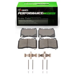 R1 13-17 Subaru WRX STI Front R1 Performance Sport Pads & Hardware Kit