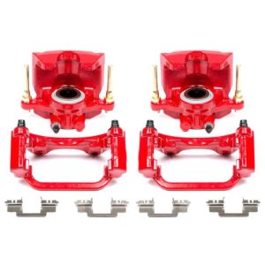 Power Stop 07-16 Cadillac Escalade Rear Red Calipers w/Brackets - Pair