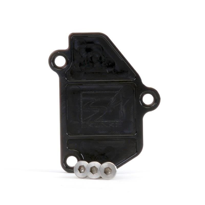 Skunk2 B-Series VTEC Black Anodized Block Off Plate - Image 8