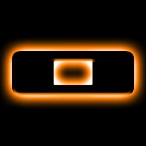 ORACLE Lighting Universal Illuminated LED Letter Badges - Matte Blk Surface Finish - O
