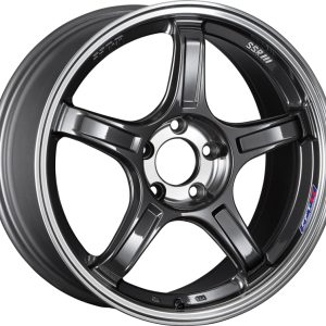SSR GTX03 18x8.5 5x114.3 38mm Offset Black Graphite Wheel