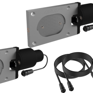 QTP Bolt-On QTEC Dual Low Profile Oval Electric Cutout Valves - Pair