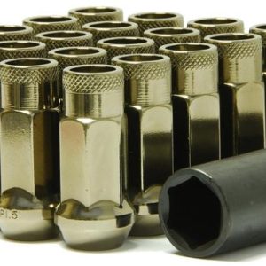 Wheel Mate Muteki SR48 Open End Lug Nuts - Titanium 12x1.50 48mm