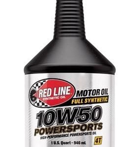 Red Line 10W50 Powersports Motor Oil - Quart