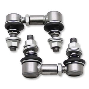 SuperPro 2016 Mazda MX-5 Miata Grand Touring Rear HD Adjustable End Link Set (10mm Studs 75mm-85mm)