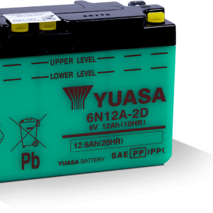 Yuasa 6N12A-2D Conventional 6-Volt Battery