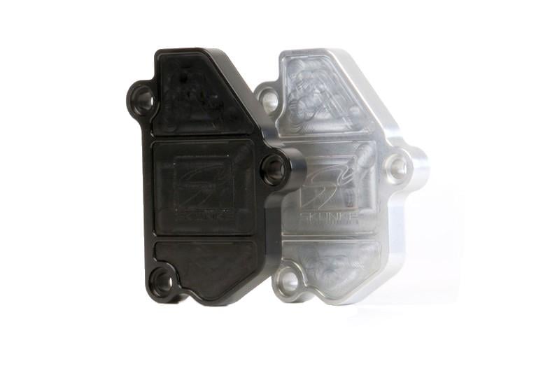 Skunk2 B-Series VTEC Black Anodized Block Off Plate - Image 9