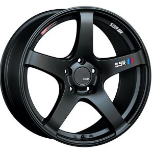 SSR GTV01 18x8.0 5x114.3 35mm Offset Flat Black Wheel RSX / Civic FD FA / SC300 SC400