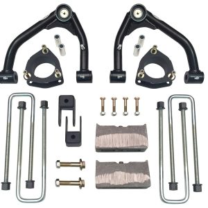 Tuff Country 07-18 Chevy Silverado 1500 2wd 4in Lift Kit (w/1 Pc OE Cast Stl Up Arms No Shocks)